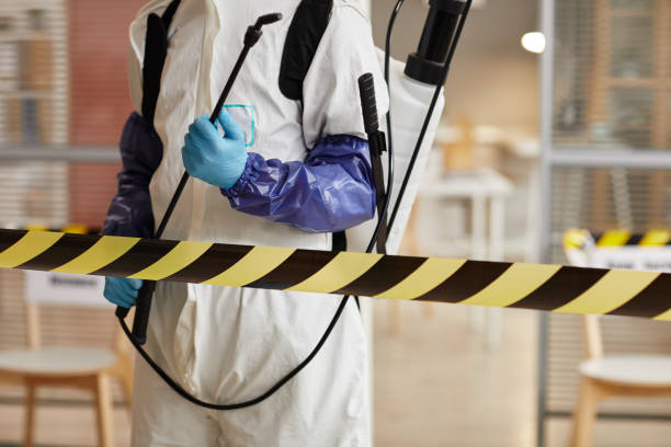 Professional Blood Cleanup technician working in Doylestown, PA